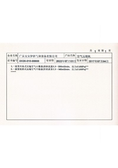 17年生產(chǎn)許可證（副本明細(xì)）